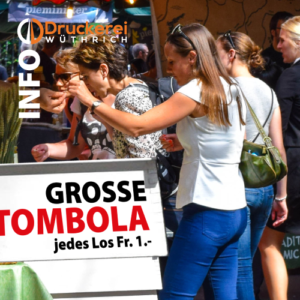Druck Tombola Lose Lotterie